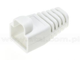 Osłonka wtyku RJ-45 (8p8c), biała