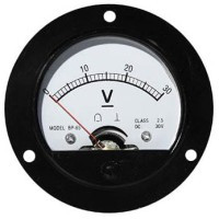 MIER-TABO30V Miernik tablicowy okragły 30VDC - średnica zewnętrzna 82mm