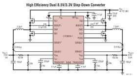 30µA I, Dual, 2-Phase Synchronous Step-Down Controller