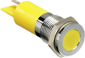 APEM Q14F1CXXG220E Lampka sygnalizacyjna LED Q14F1CXXG220E, 230 V/AC, 14 mm
