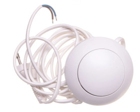 Przewód przyłączeniowy 250cm z wyłacznikiem nożnym biały SP/WN2,5(2X0,75)BIA PRW10000359