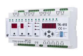Przekaźnik czasowy wielofunkcyjny 85-270V AC/DC 0,1s-99h TK-415