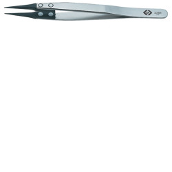 CK Tools T2391 CarbofibESD Tweezer 2391 - 130mm