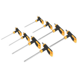 Siegen S01070 T-Handle TRX-Star Key Set 8pc