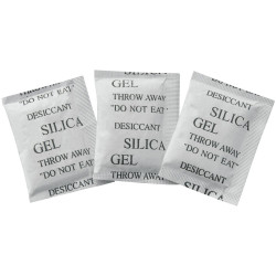 TRU COMPONENTS TC-8805244 Silica gel sachet 5 g Transparent 58x47x3 mm 10 pcs