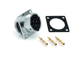 Złącze wielostykowe przemysłowe 26-pinowe Montaż na kablu Gniazdo Amphenol Industrial