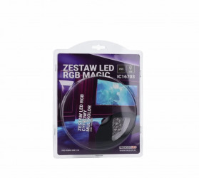 Zestaw led RGB Magic 36W 150led 14key IP20 blister