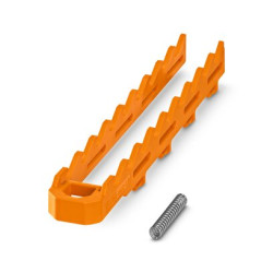 Kostka zaciskowa na szynie DIN Blokowanie Phoenix Contact Szyna DIN Zatrzask