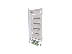 Rozdzielnica podtynkowa 48 modułowa 4x12M płaska IP30 KLV-48HWS-F 178828 EATON