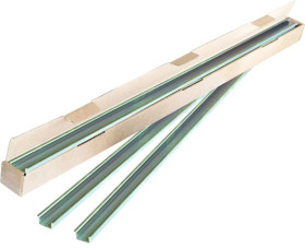 Szyna montażowa DIN stalowa pełna 35x15x1000mm TS35/CBox-1m=1szt I-011011004000BOX /10szt./