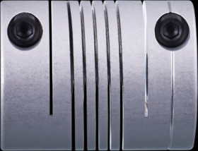 Helical coupling, D=25 / L=32 mm for encoder, E60206