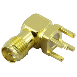 TruComponents 160756 SMA reverse polarity connector Socket, horizontal 50 &#x3A9;