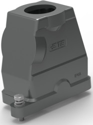 Housing, size HB6, die-cast aluminum, PG29, angled/straight, screw locking, IP68, T1920062129-009