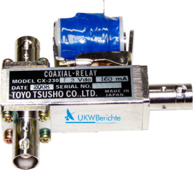 RF relays, 1 Form C (NO/NC), 50 Ω, 1 GHz, 136 mA, 12 V (DC), CX-230
