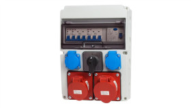 Rozdzielnica Rozdzielnia Skrzynka Budowlana Z Wyłącznikiem L0p Rswlp112fc111