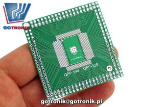 Płytka drukowana QFP, EQFP, PQFP, TQFP, LQFP, FQFP144