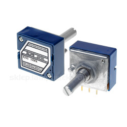 Potencjometr obrotowy 100k A RK271 oś gładka 25mm Alps