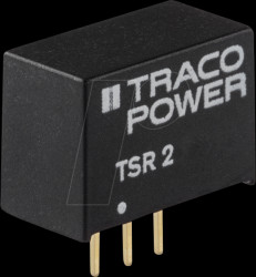 TSR 2-2433 DC/DC converter, 2 A, 4.75-36.0/3.3 VDC, SIP