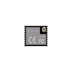 Moduł WiFi ESP32-C3-13U, Bluetooth Low Energy (BLE), WiFi, AES, WEP, ADC, GPIO, I2C, SPI, UART, 3.0 → 3.6V dc,
