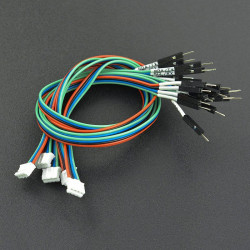 Gravity: PH2.0-Male DuPont Line with Tag (30cm, 5 Pack)