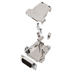 Encitech 6355-0085-02 DSSK15-M-HDP26 D-Sub Pin Strip 26 Pins solder