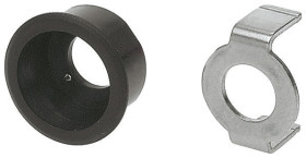 Ramka przycisku, Maskownica, do uzytku z: Okrągły wyłącznik z soczewką