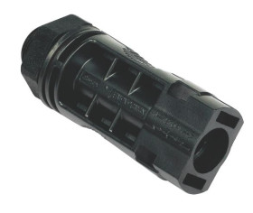 Złącze solarne Męski 1500 VDC, Montaż na panelu 2.5mm²