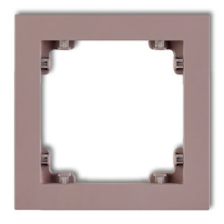 DECO Ramka pojedyncza DECO Pastel Matt lawendowy 42DR-1