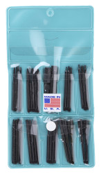 Zestaw końcówek do wkrętaka Sześciokątny, Phillips, płaski, Torx l. elementów: 35 rozmiar: Hex 1.5, Hex 2, Hex 2.5, Hex