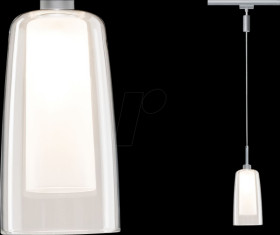 94998 URail LED pendant light Arido II, GU10, 560 lm, 5 W, 2700 K, chr