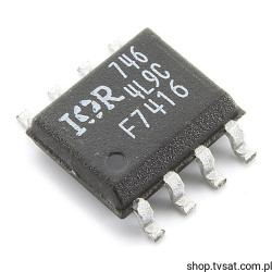 IRF7416 P-FET Uds=30V Id=10A P=2.5W SMD-SO8 IR