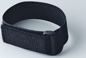 Wrist strap, (L) 280 mm, black, B9100033