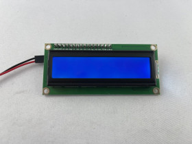 WYŚWIETLACZ LCD 1602 2x16 HD44780 KONWERTER I2C białe znaki niebieskie tło (ARD-LCD1602-BLUE)