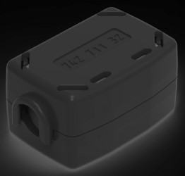 Folding ferrite, cable Ø 7-8.5 mm, (L x W x H) 40 x 24 x 20 mm, 74271132S