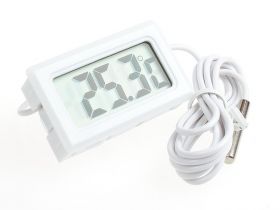 Termometr panelowy -50-110C biały