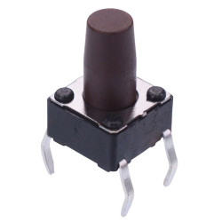 PHAP5-30VA2D2T2N2 9.5mm Height 6mm x 6mm Through Hole Tactile Switch 160g APEM