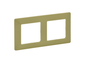 VALENA LIFE Ramka 2 podwójna limonkowy 754082 LEGRAND