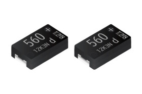 Aluminiowy kondensator elektrolityczny 150μF 4V dc SMD Panasonic 7.3 x 4.3 x 1.9mm