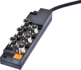 Rozdzielacz, 30x26x122mm, 10-30V DC, 6x M8 3pin, VK001026