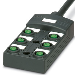 Skrzynka czujnika porty: 6 M12 kabel: 10m