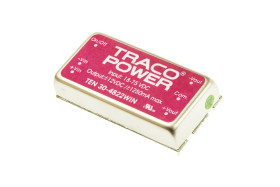 Przetwornica DC-DC, 30W, Uwe 18 → 75 V DC, Uwy ±12V dc, Iwy 1.25A, TRACOPOWER