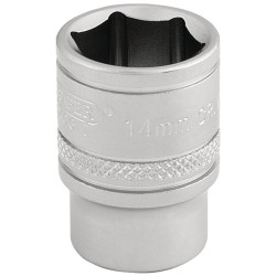 Draper Expert 16540 3/8&quot; Sq. Dr. 6 Point Metric Socket (14mm)