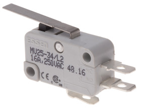 Łącznik Micro z długą dźwignią RS PRO SPDT