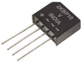 Mostek prostowniczy Jednofazowy 2A 400V D 44