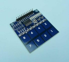 MODUŁ KLAWIATURY DOTYK. 8-PRZYCISKÓW