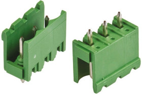 Blok zacisków wtykowych 2-pinowe raster: 5.08mm -rzędowe TE Connectivity Przewlekany 15.0A 300.0 V.