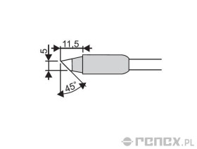 Grot do stacji GOOT RX-852AS - 5BC