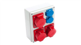 Viplast Rozdzielnica Gniazdo 3X16/5 + 2X250v