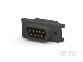 Złącze D-Sub 9-pinowe Wtyk Pionowy Montaż na kablu raster 2.77mm