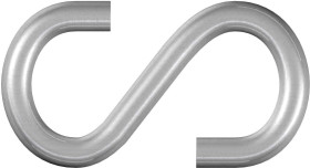 dörner + helmer 4810064 Haczyki S Ø 3 mm 24 mm Stal ocynkowana galwanicznie 20 szt.